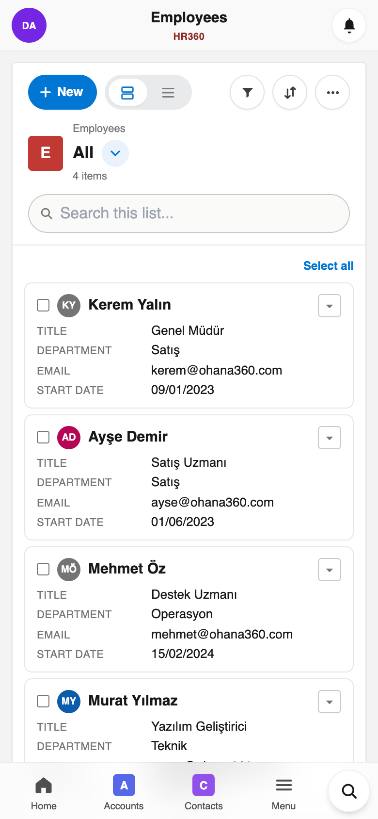 Ohana360 mobile app