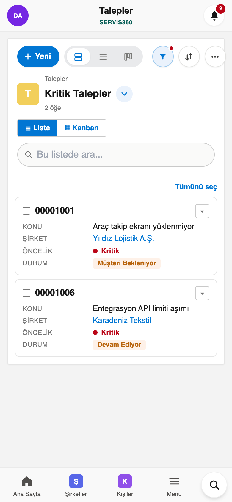 Ohana360 mobil uygulaması